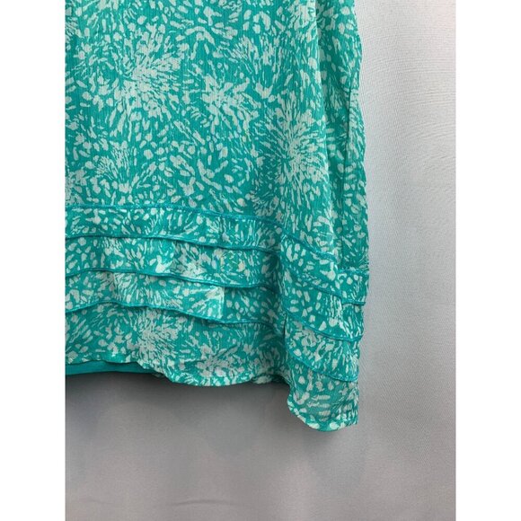 Old Navy Womens Turquoise Sleeveless Tank Top M - Picture 3 of 7